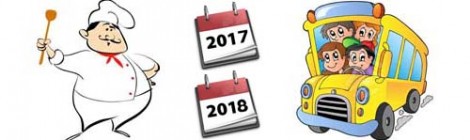 COMUNICATI AVVIO REFEZIONE, MENU', DIETE SPECIALI E TRASPORTO ANNO SCOLASTICO 2017/2018